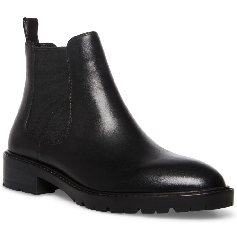 Steve Madden Black Ankle Boots